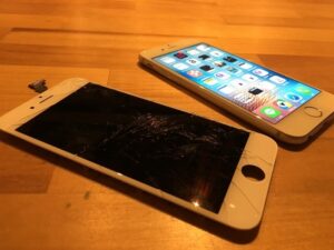 iPhone画面ガラス液晶タッチパネル不良修理
