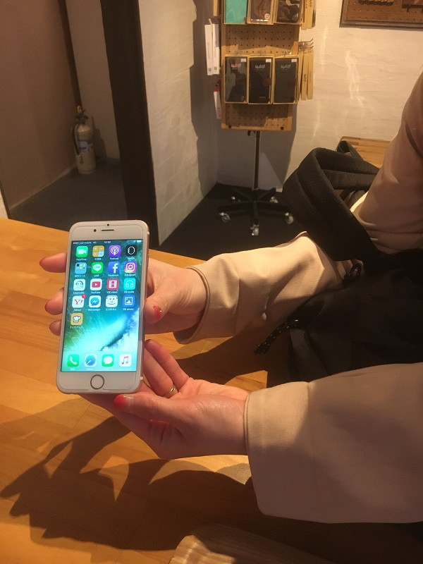 iPhone修理　福岡