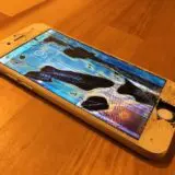 iPhoneの画面ガラスが割れてしまい液晶表示不可！データ復旧ご希望！