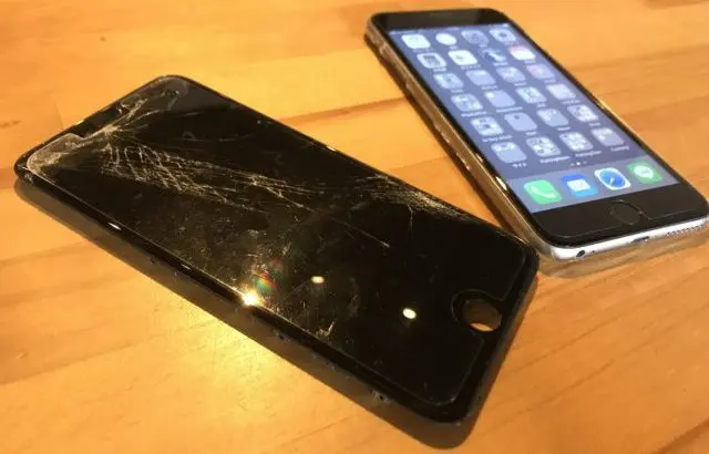 液晶ガラス破損！タッチ操作不可の iPhoneの修理