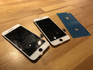 修理後の防水機能も安心！iPhone7画面ガラス割れ修理！